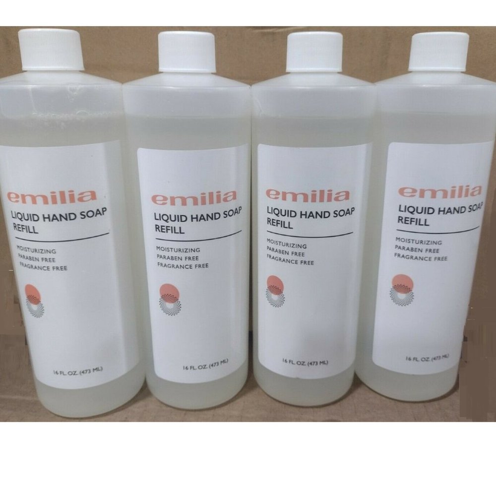 3 Emilia Liquid Hand Soap 16 oz Refill 3 bottle=a unit *15% off on 2 unit & more
